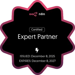 n8n Certified Expert Partner